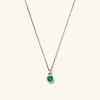 Sia Birthstone Pendant Necklace