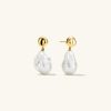 Harley Baroque Pearl Earrings