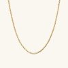 2.5mm Round Box Chain Necklace
