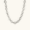 Organic Dôme Ripple Chain Necklace