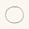 Round Box Chain Bracelet