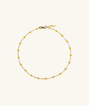 Enamel Spheres Anklet