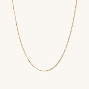 Baby Box Chain Necklace